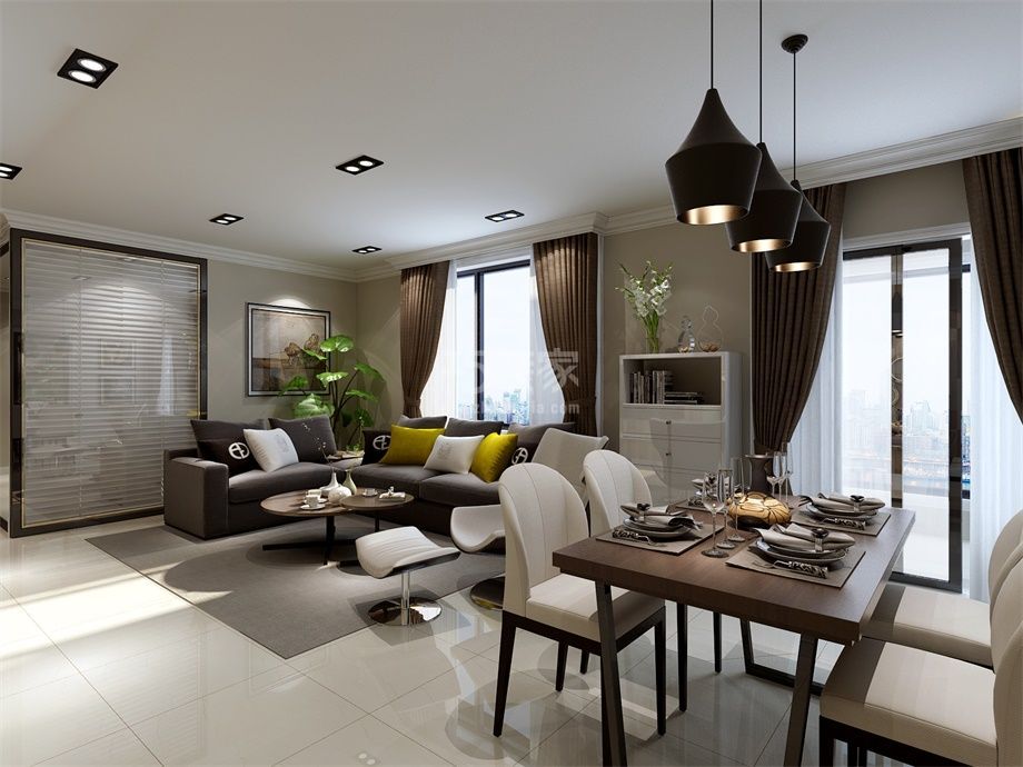 -天朗御湖123平方现代