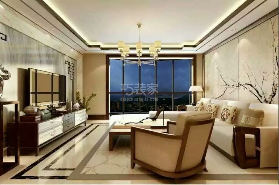 -振业泊墅  140平米 中式