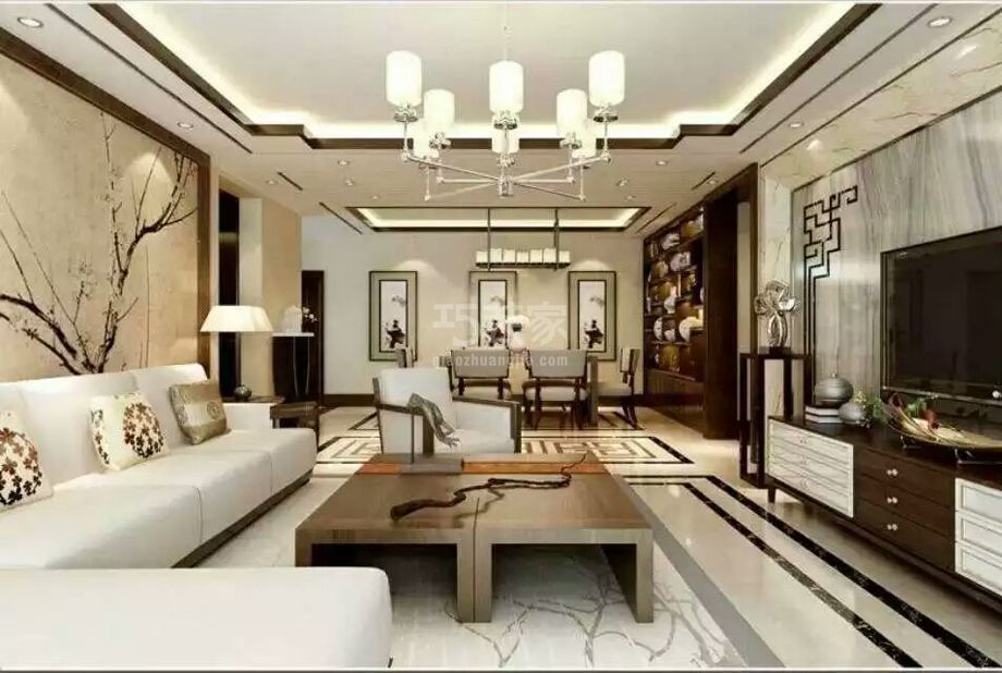 -振业泊墅  140平米 中式