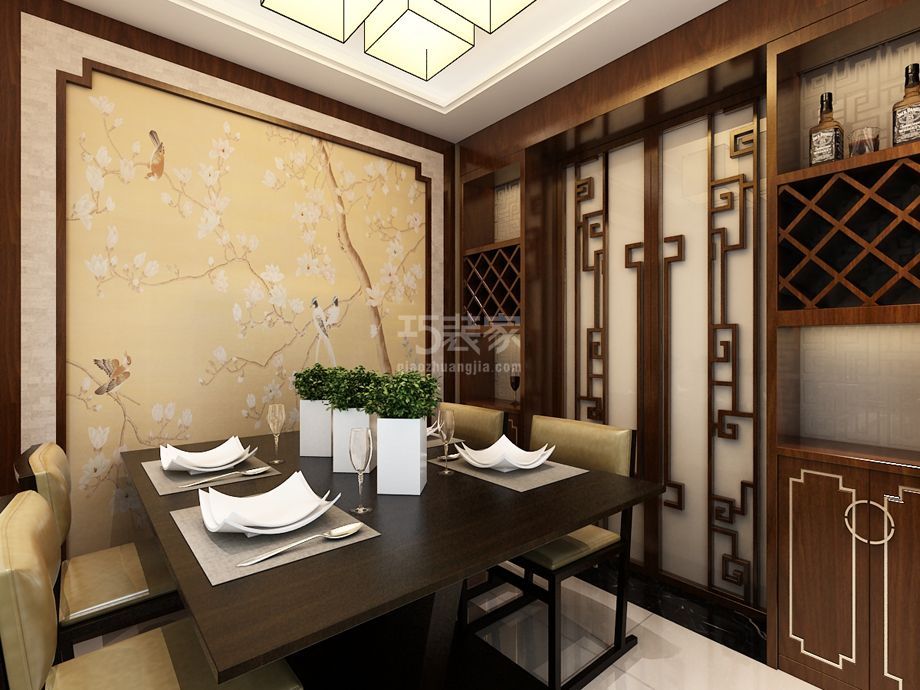 -山水岭秀130平米新中式