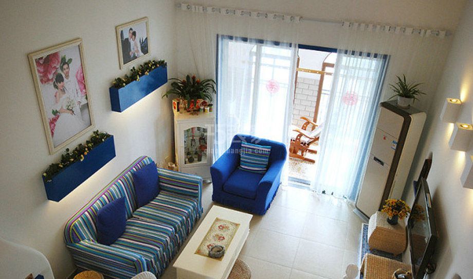 -莱茵小城130平米地中海风格案例