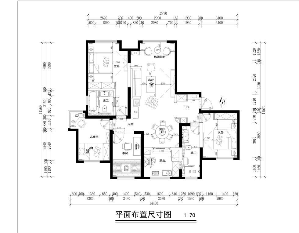 -龙湖花千树/140/新古典