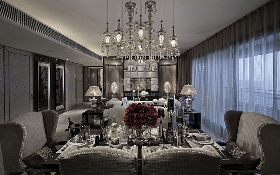 -国宾中央区130平米现代设计风格