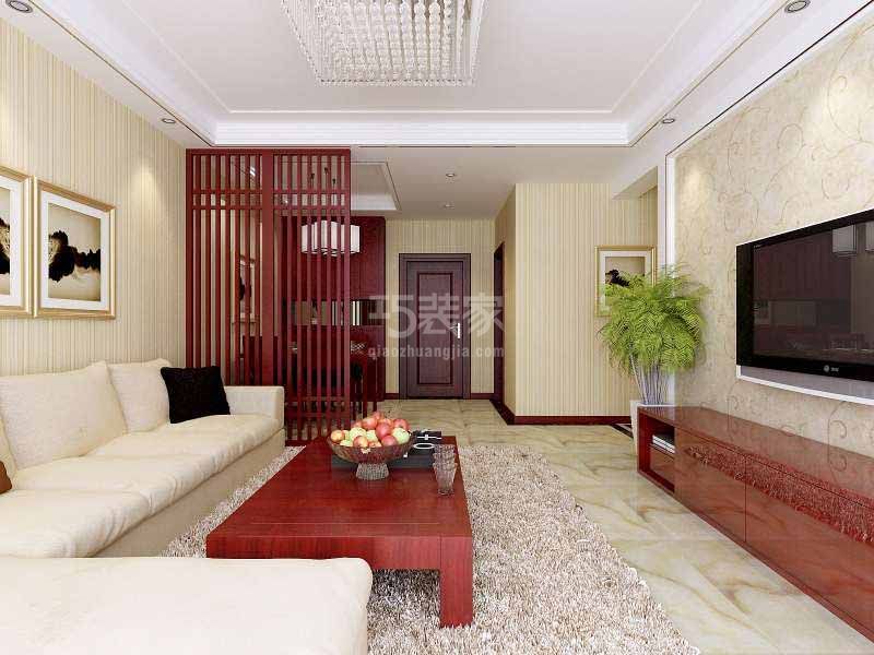 -亮丽家园128平米简约风格设计方案