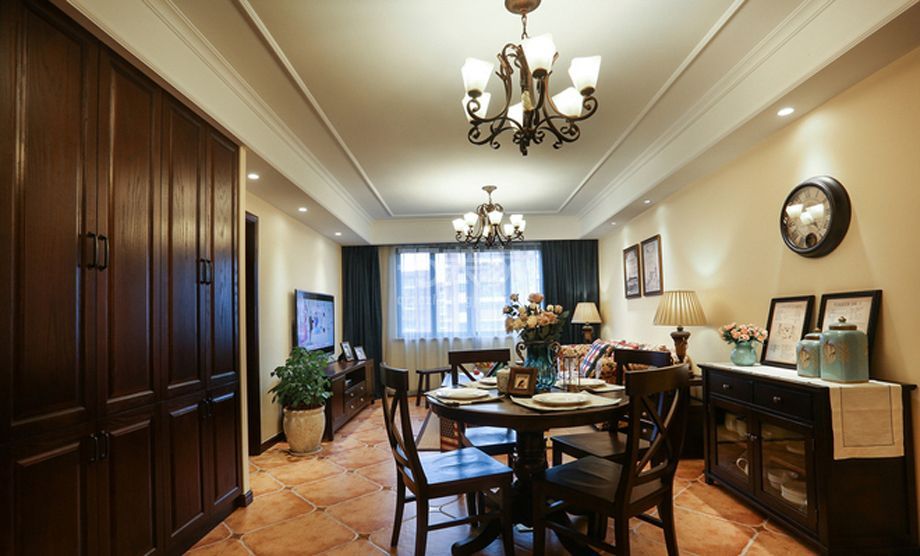 -金泰丝路花城126平米简美风格