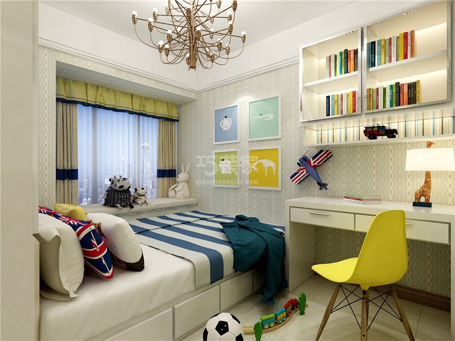 -金科天籁城140平方米现代简约