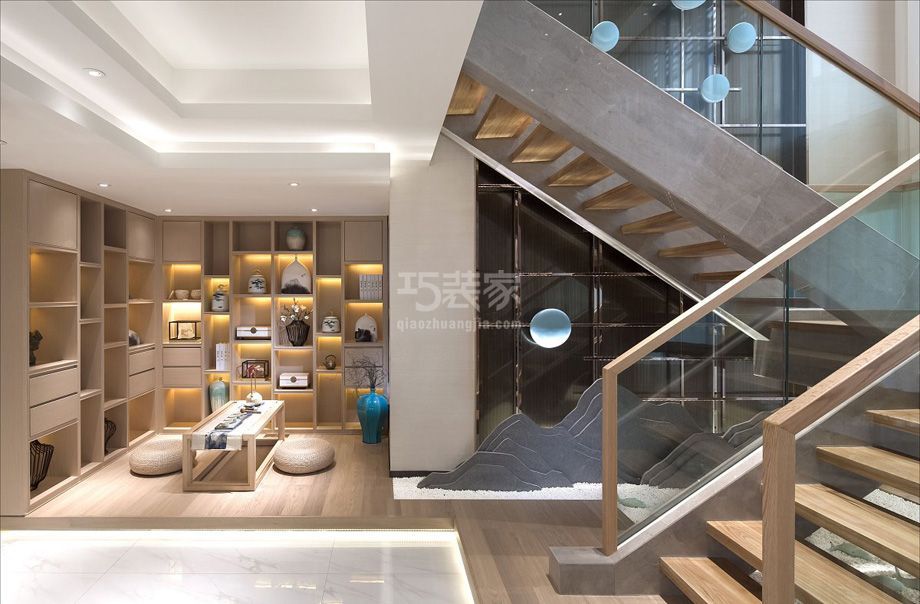 -西市佳郡小区268平米新中式风格