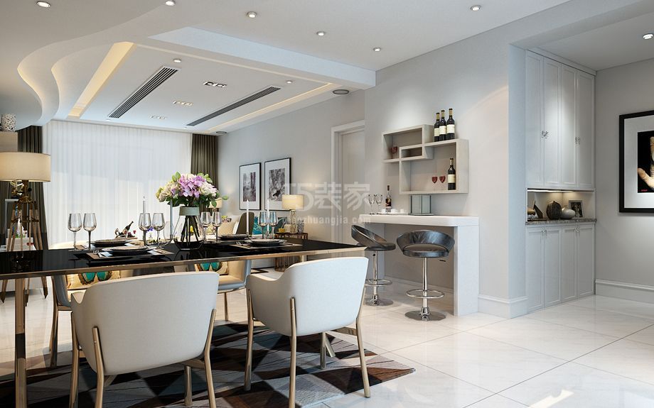 -金泰假日花城/140平米/现代