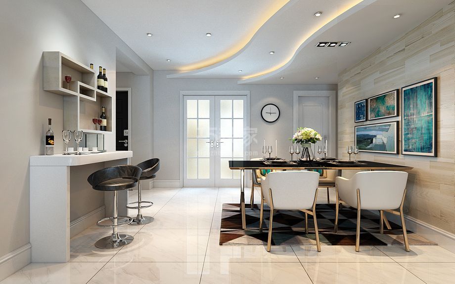 -金泰假日花城/140平米/现代