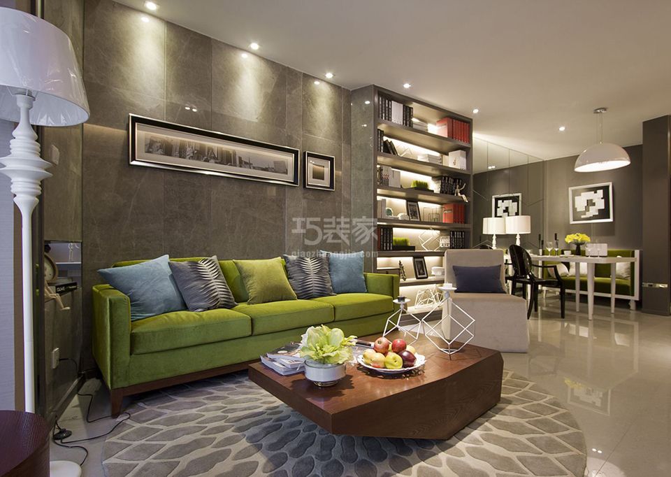 -保利曲江春天里130平米现代设计风格