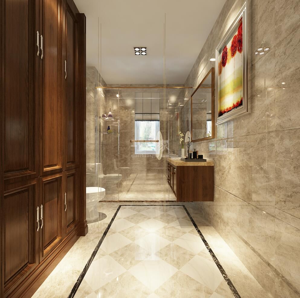 -湖滨花园 128㎡简约