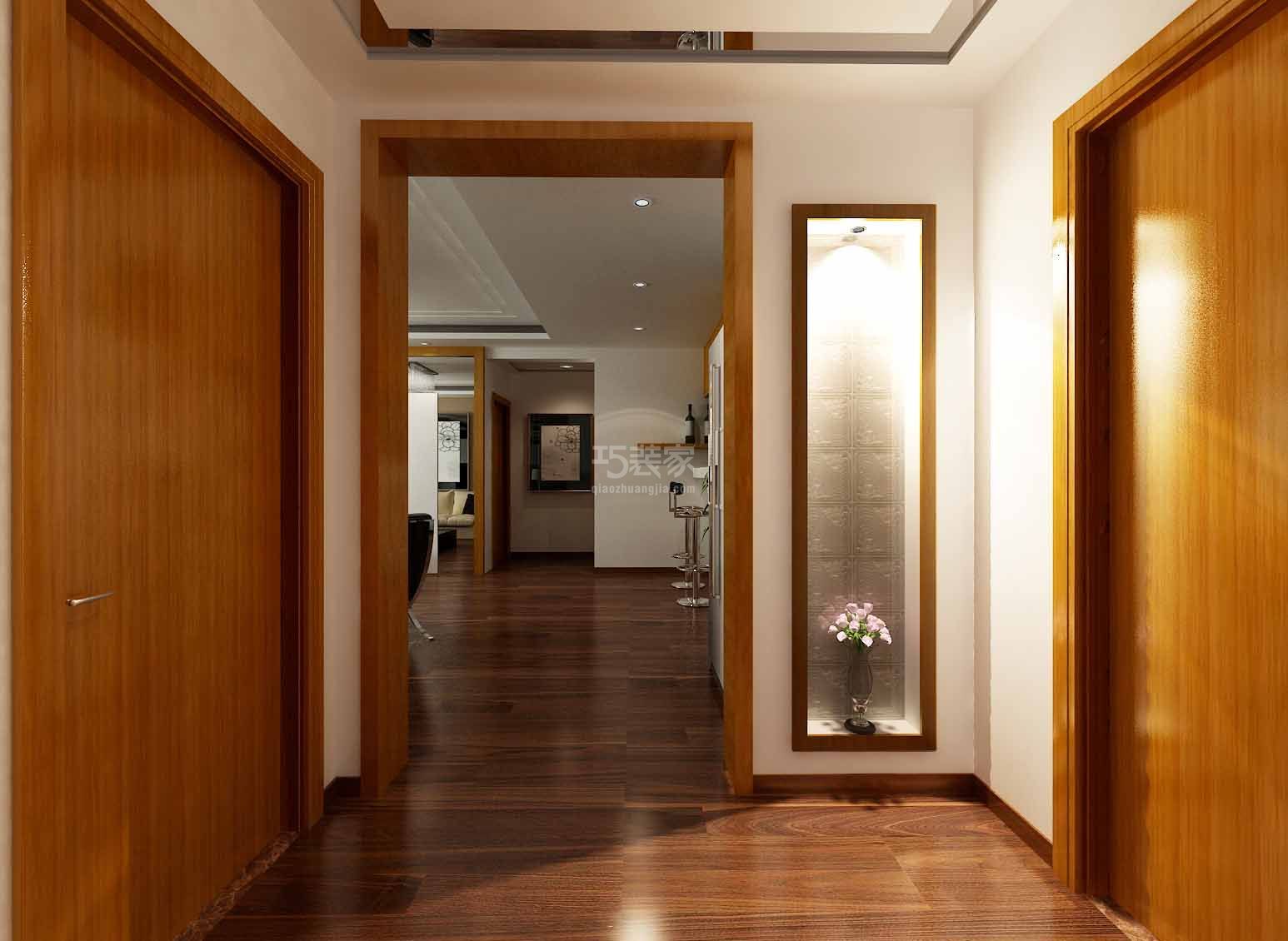 -瓦胡同小区130平米简约风格设计方案