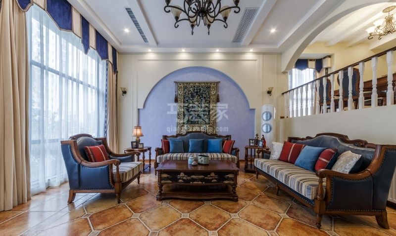 -秦岭山水地中海风格200平方