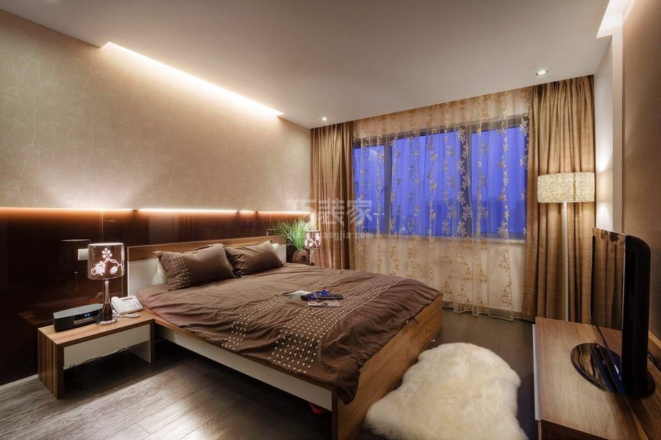 -曲江保利春天里80平米现代设计风格