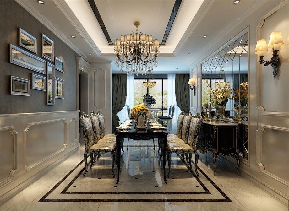 -曲江公馆和园/260平/新古典