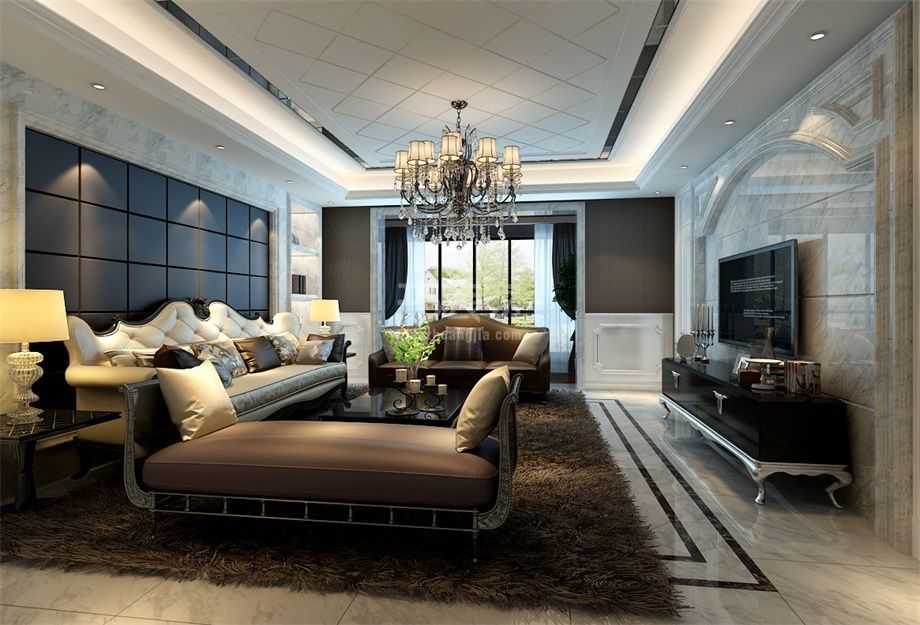 -曲江公馆和园/260平/新古典