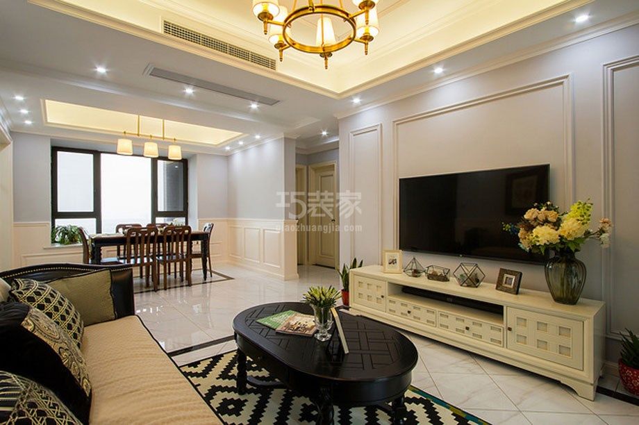 -金泰新理城135平米简美风格