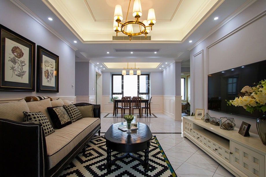 -金泰新理城135平米简美风格