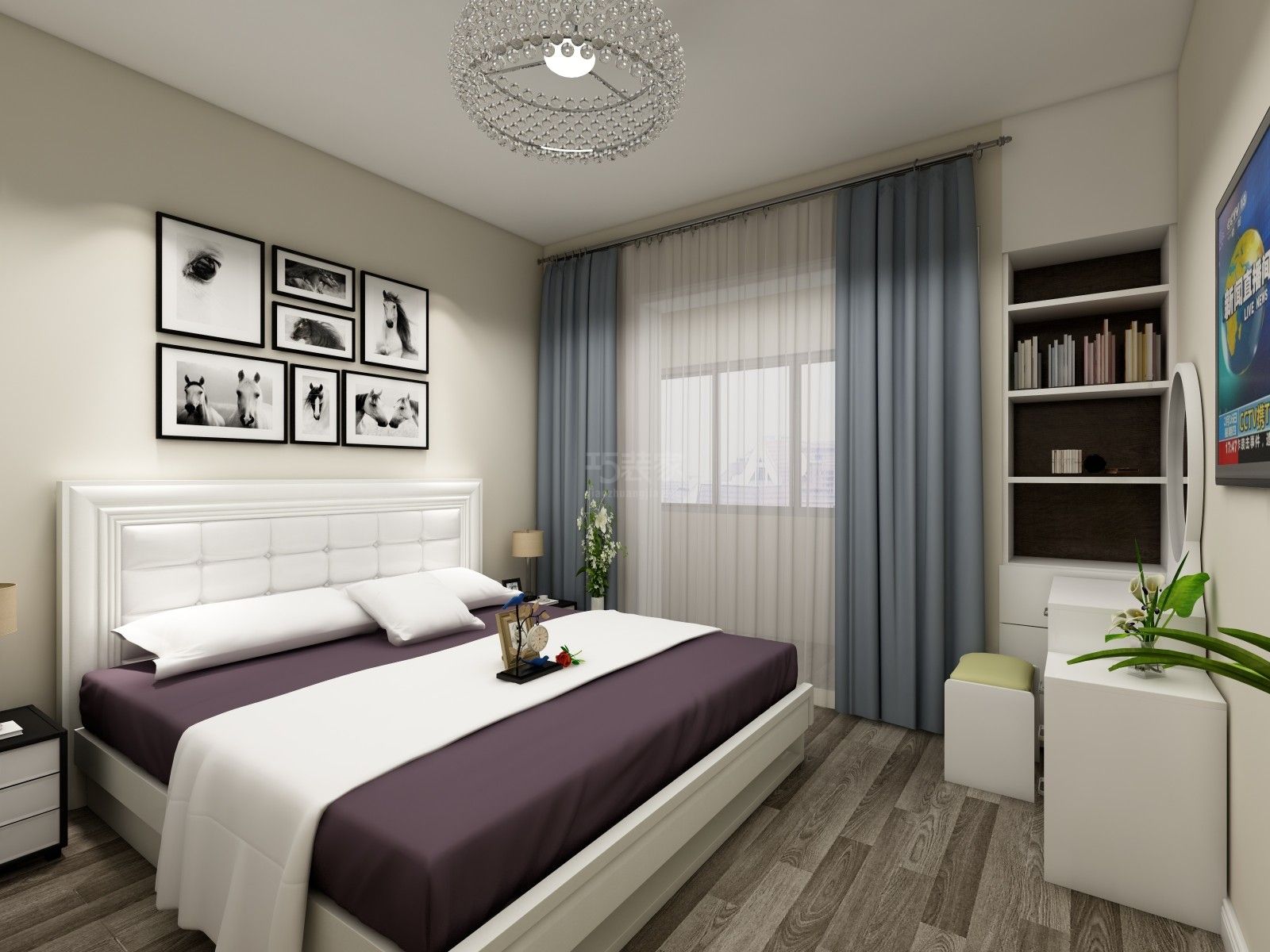 -高山流水和城小区145平米现代简约风格