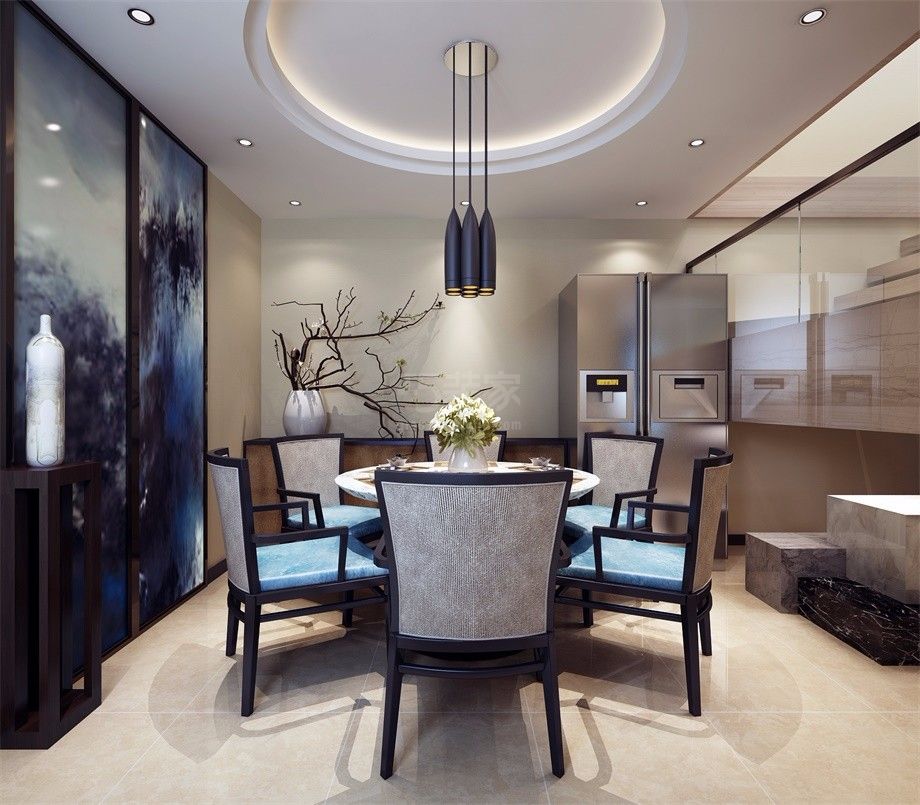 -普华浅水湾/180平/新中式