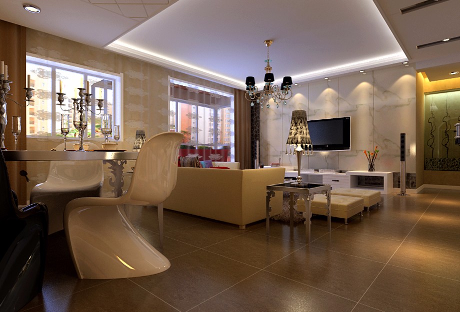 龙湖香醍西岸140平米欧式风格