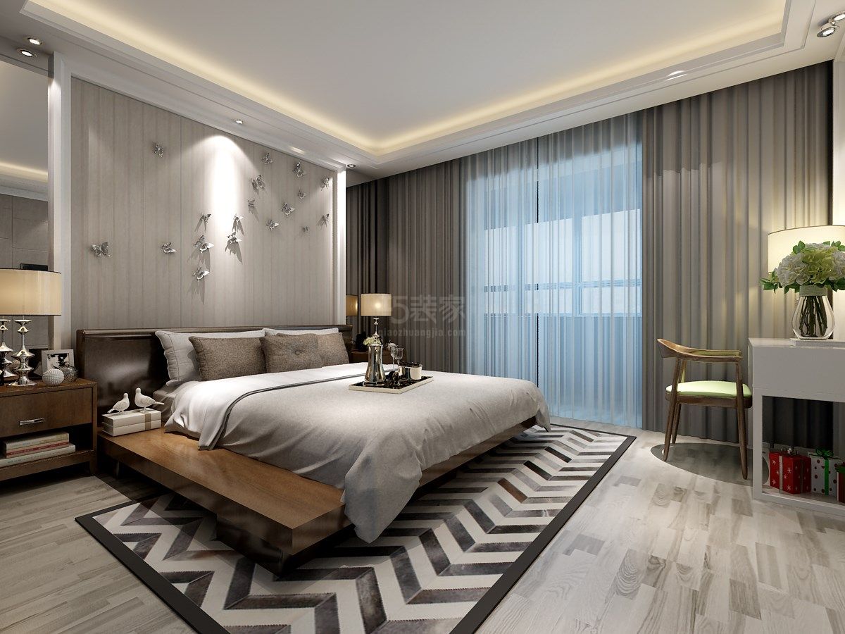 -大华公园世家200平米现代简约