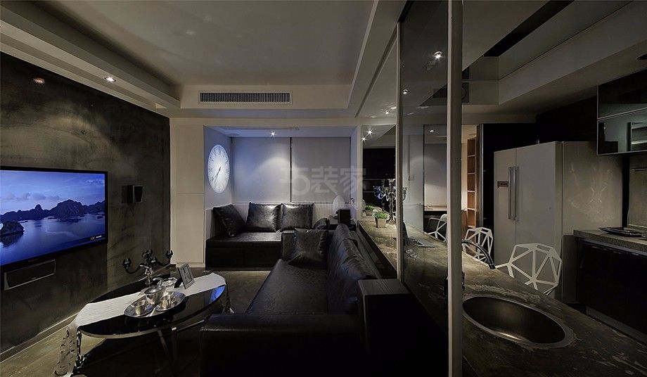 -悦美国际130平米现代设计风格