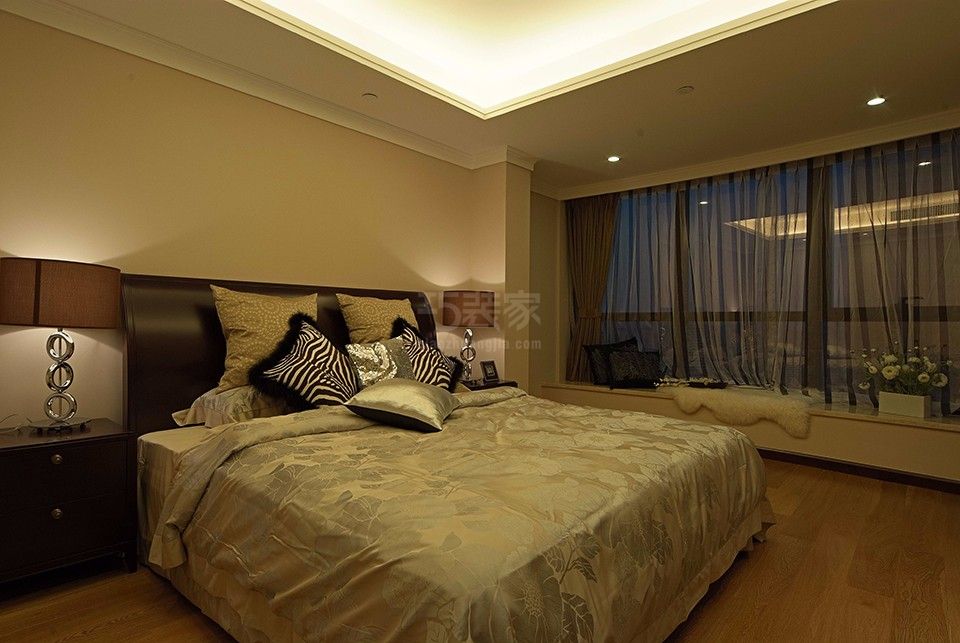 -玫瑰公馆130平米简约设计方案