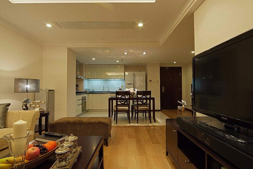 -玫瑰公馆130平米简约设计方案