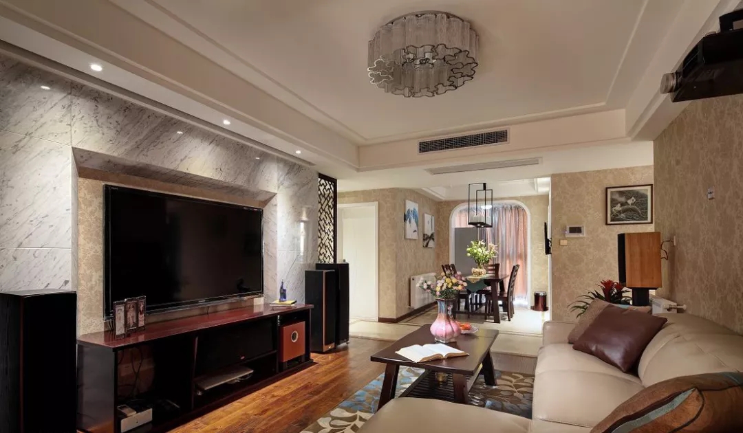 110平米新中式风格装修，满满的中国风！