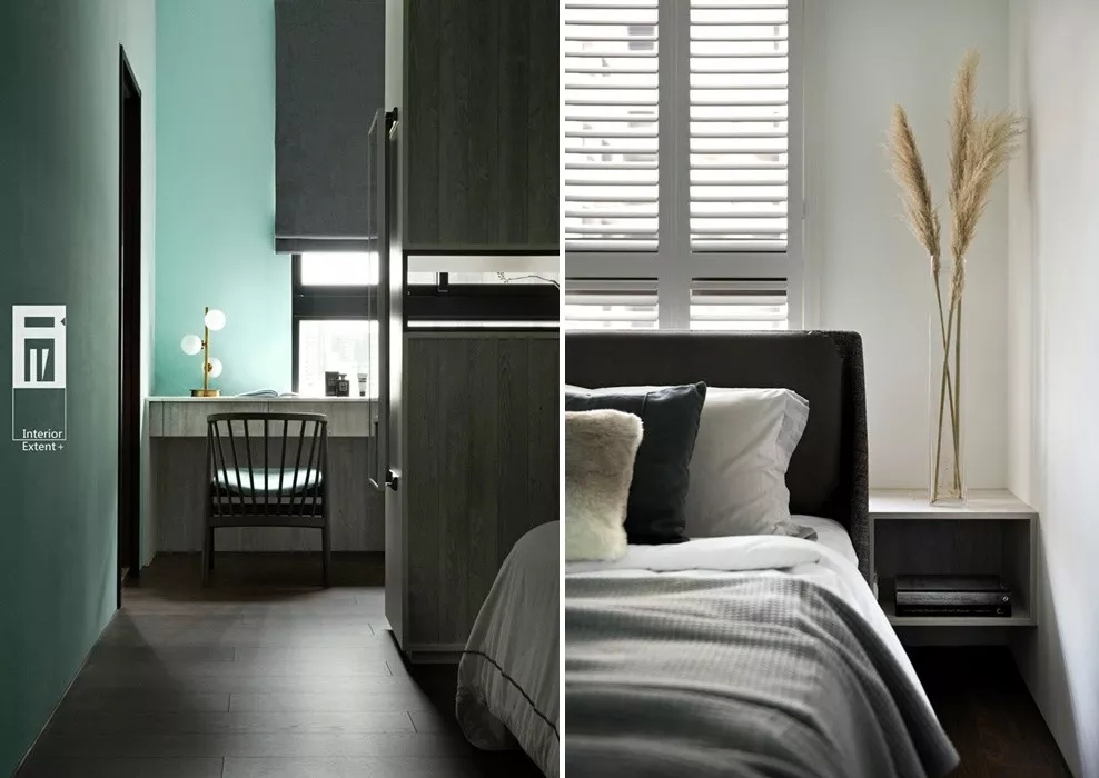 125㎡现代简约，喜欢客厅+书房的组合，小资情趣