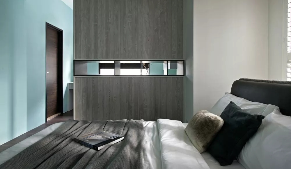 125㎡现代简约，喜欢客厅+书房的组合，小资情趣