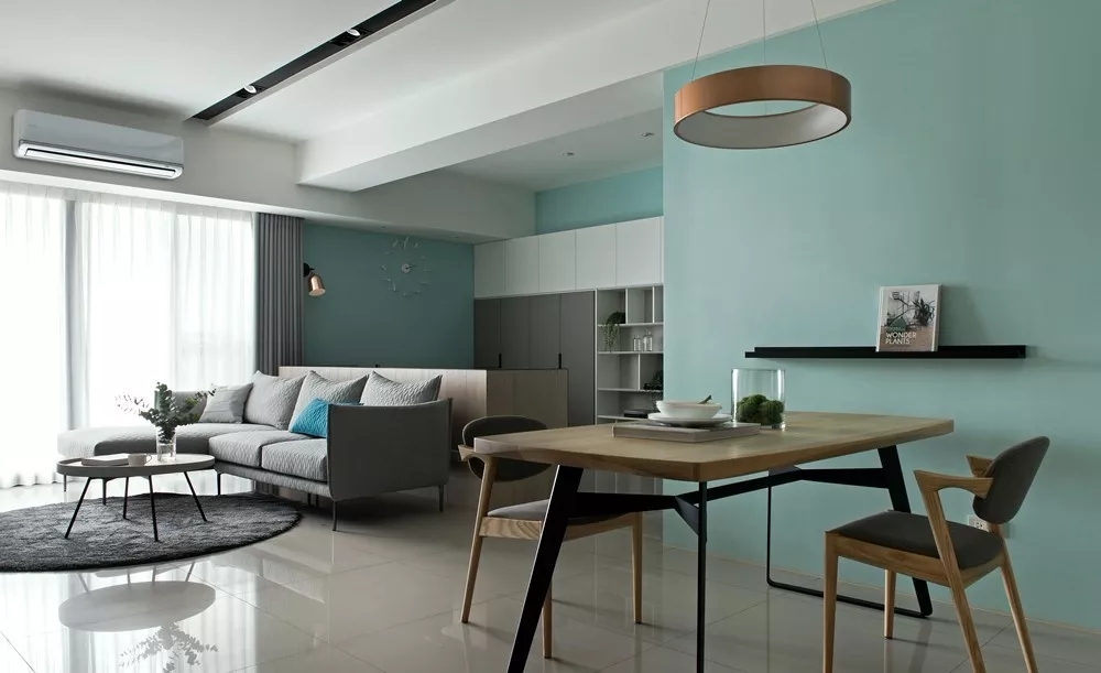 125㎡现代简约，喜欢客厅+书房的组合，小资情趣