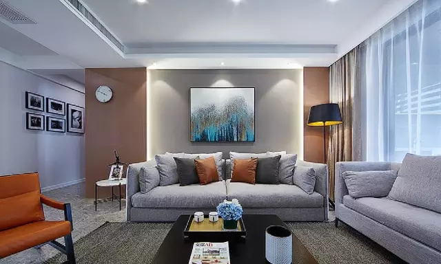 110平米现代简约风，清爽而又迷人