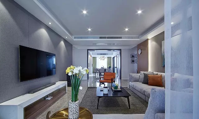 110平米现代简约风，清爽而又迷人