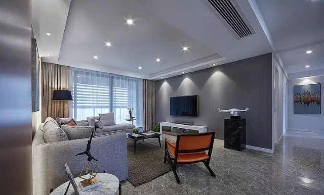 110平米现代简约风，清爽而又迷人