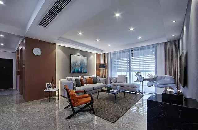 110平米现代简约风，清爽而又迷人