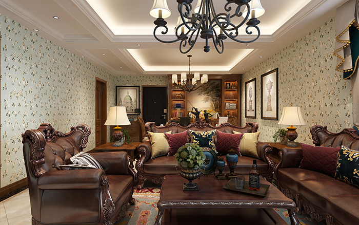 /2018-08-17/5b763b20cf917.jpg-130平米美式风格！
