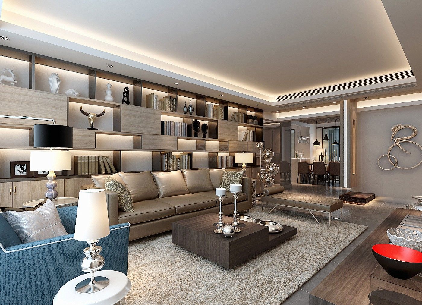 沙发墙1-后现代