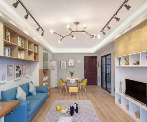 智慧新城小区100平米北欧极简风格