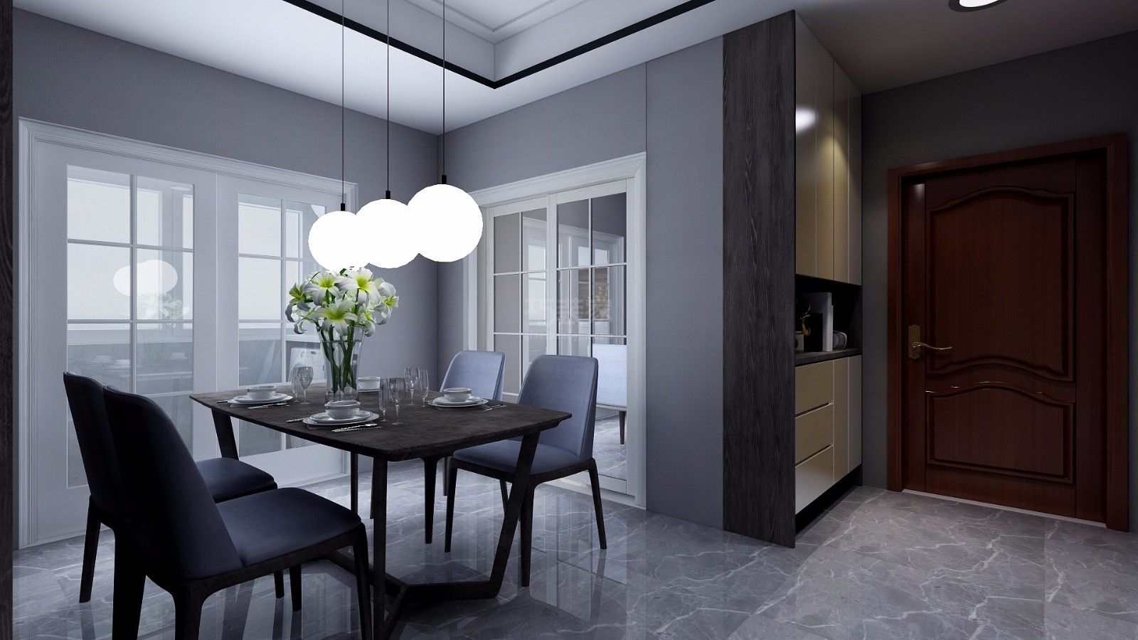 香漫里小区132平 简约