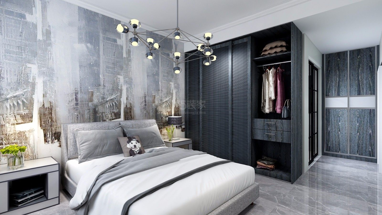 香漫里小区132平 简约