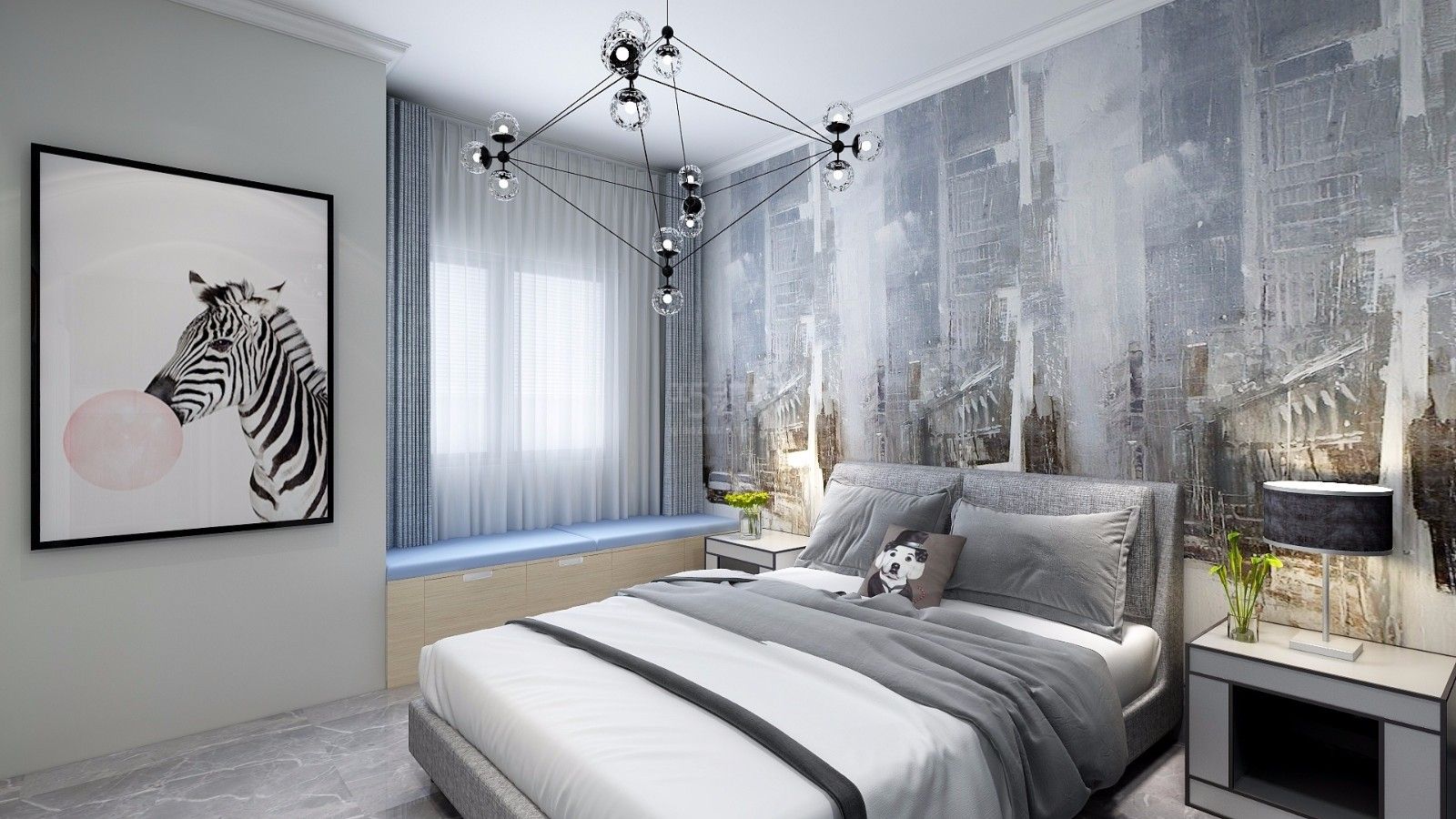 香漫里小区132平 简约