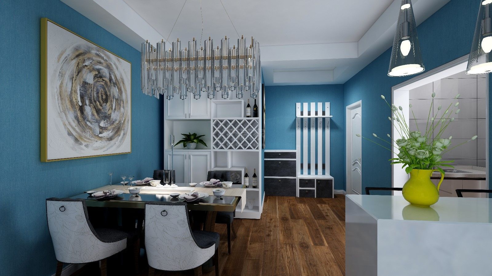 北沈家桥小区110平现代简约