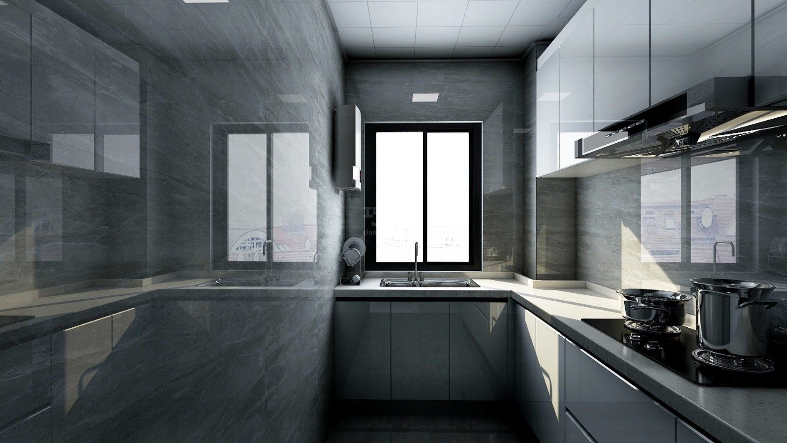 -公园中央120平米现代风格设计方案