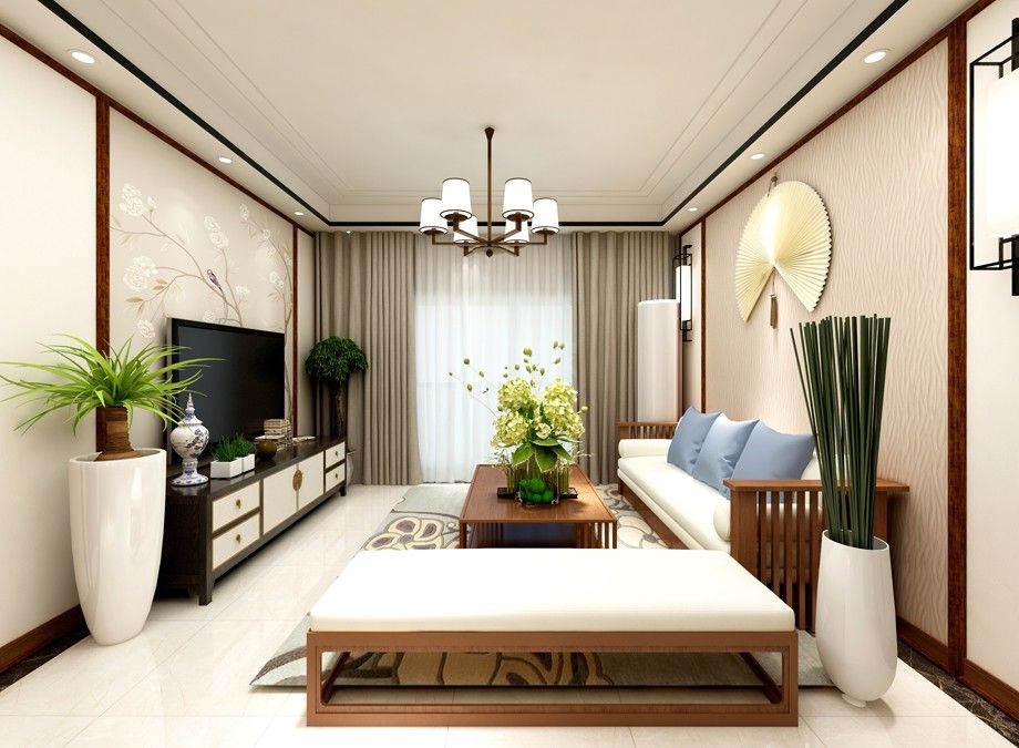 -龙湖香醍110平米新中式风格