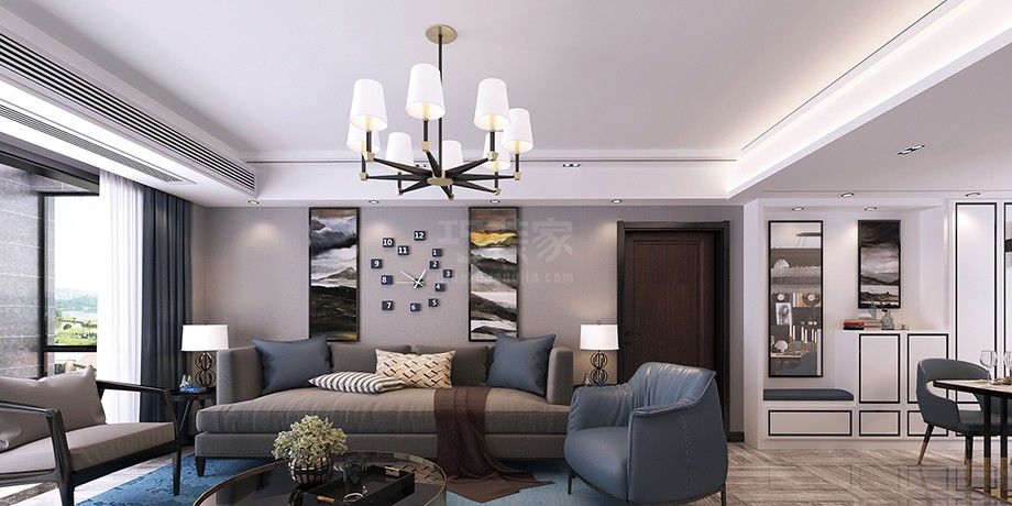 -天朗大兴郡123平米简约