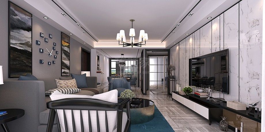 -天朗大兴郡123平米简约