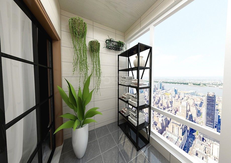 -东方明珠小区102平米简约风格