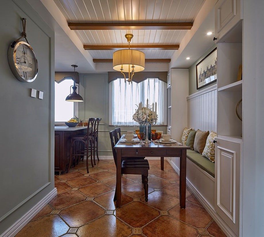 -海德堡小区128平米美式风格